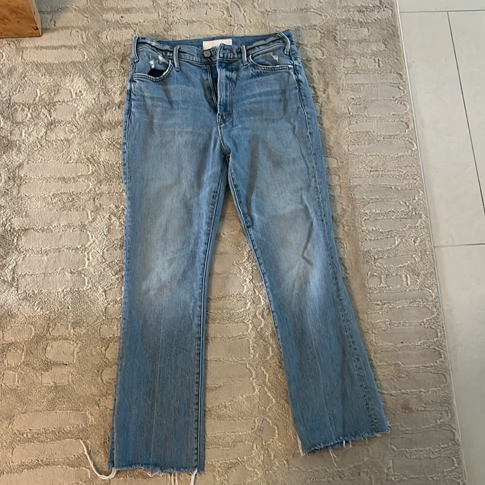 Mother Superior high rise straight leg jeans perfect condition